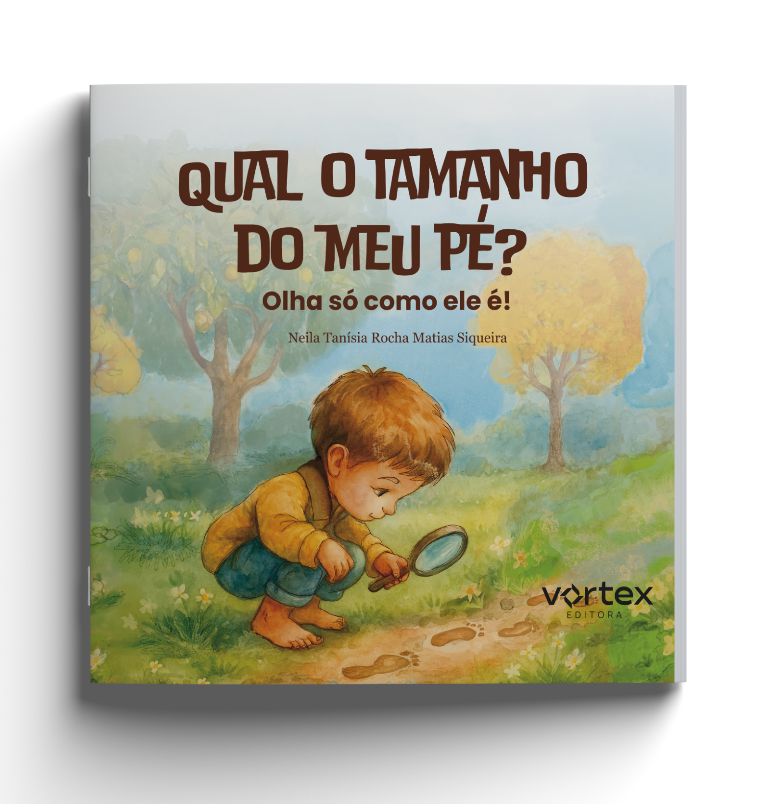 Qual o tamanho do meu pé? Olha só como ele é!